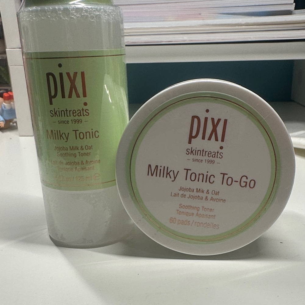 Pixi Skintreats Milky Tonic and To-Go Pads
